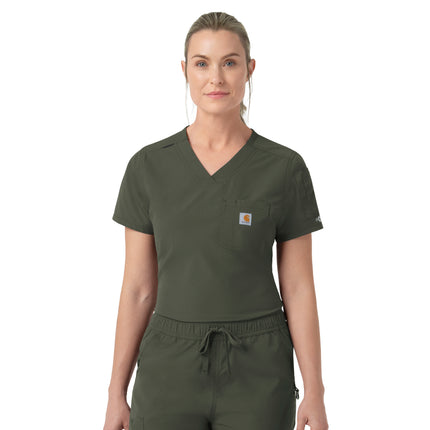CARHARTT Rugged Flex FLD Women's Tuck-in Scrub Top