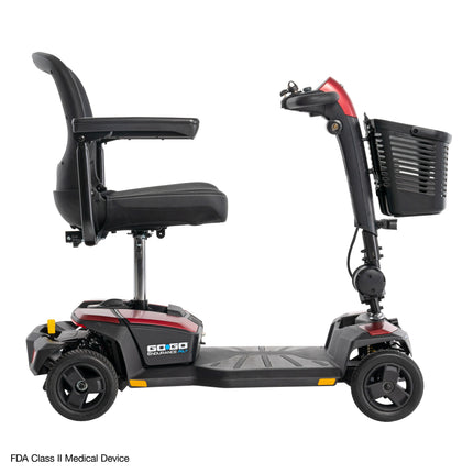 PRIDE MOBILITY GO-GO ENDURANCE AL + 4-WHEELS