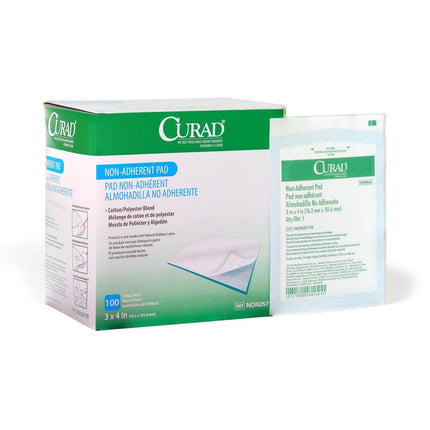 Curad Non-Adherent Pad 2x3