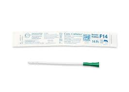 Cure 14 Fr. straight tip catheter F14