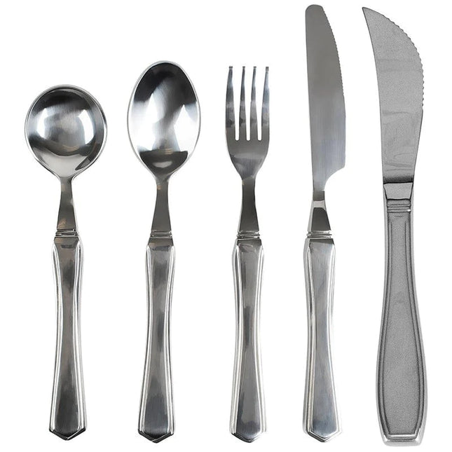 Weighted Utensil Set.