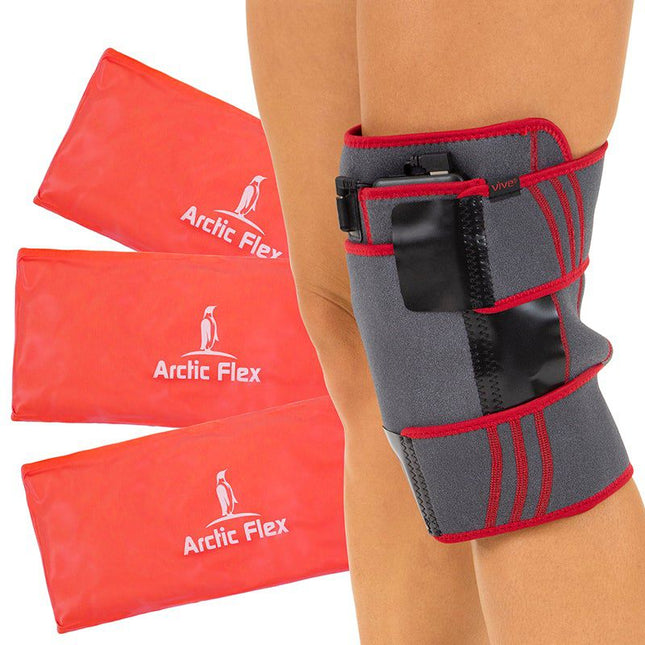 Heated Massaging Knee Brace.