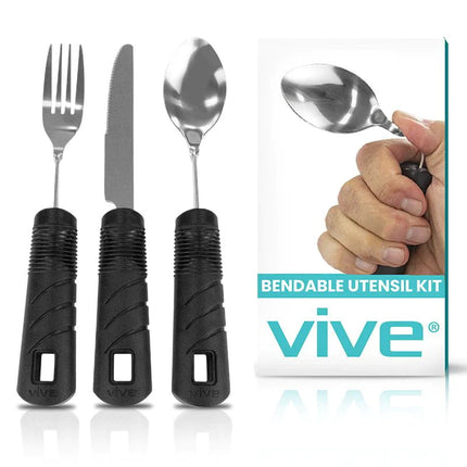Bendable Adaptive Utensil Set.