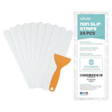 Non-Slip Bath Strips.