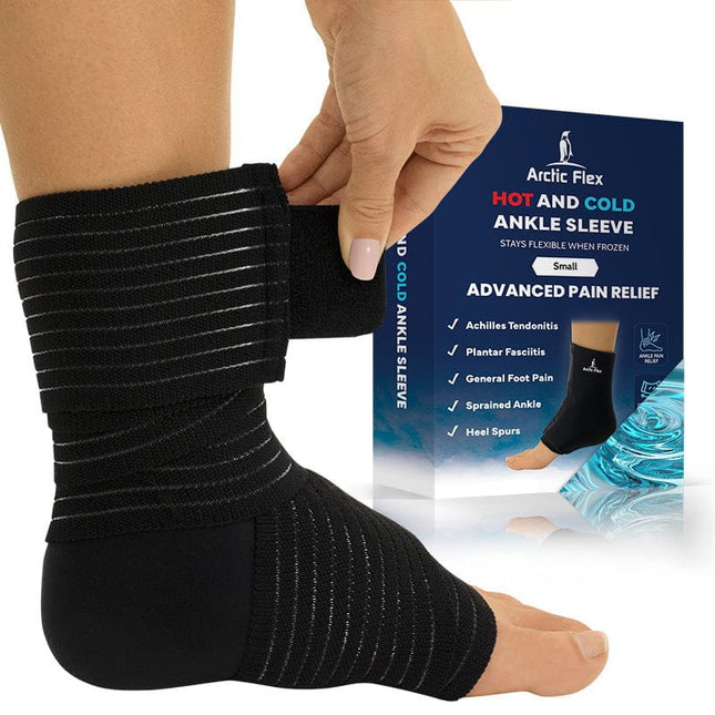 Hot And Cold Ankle Sleeve.