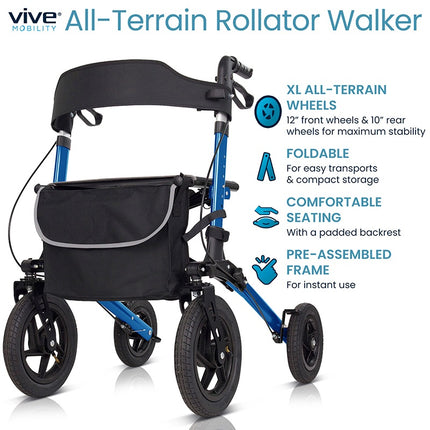 Vive All Terrain Rollator