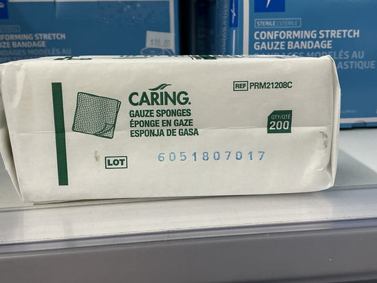 CARING Gauze Sponges