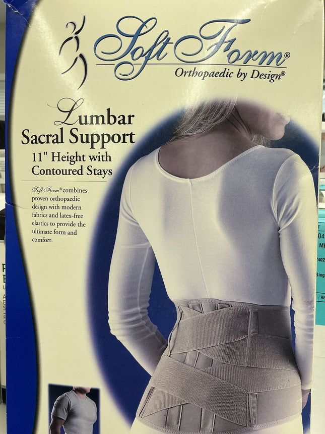 SOFT FORM Lumbar Sacral Support SMALL BEIGE