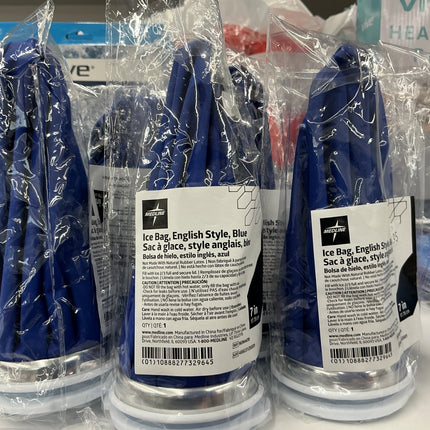 Medline Ice bag, English Style, blue