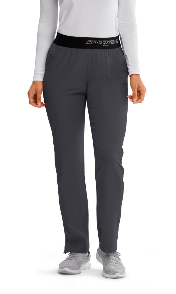 Breeze 3-Pocket Mid-Rise Straight Leg Scrub Pant PEWT