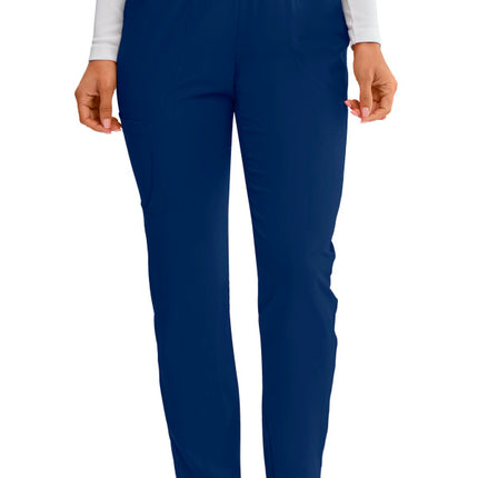 Breeze 3-Pocket Mid-Rise Straight Leg Scrub Pant NAVY
