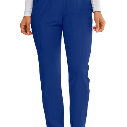Breeze 3-Pocket Mid-Rise Straight Leg Scrub Pant NEW ROYAL