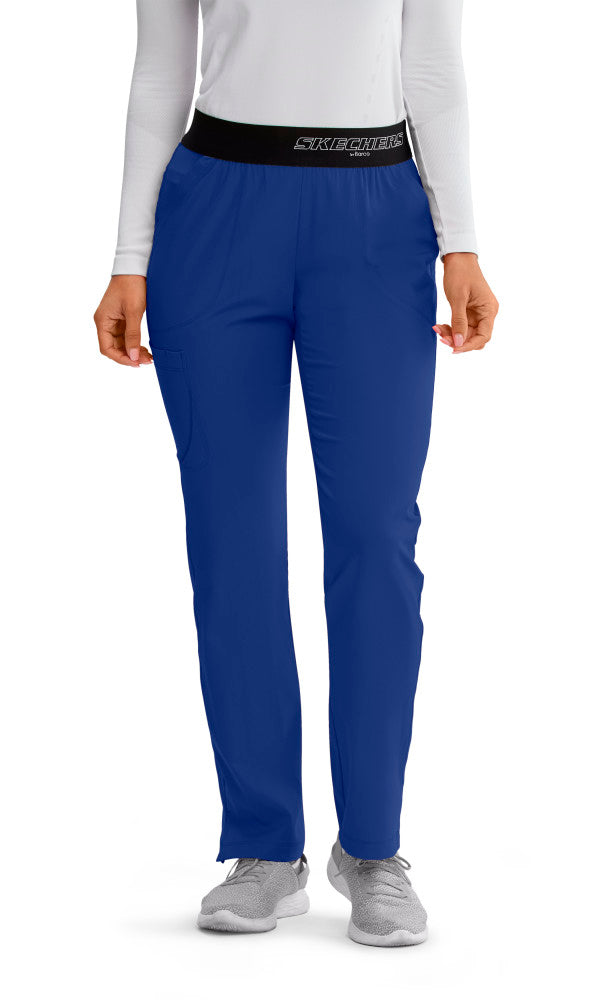 Breeze 3-Pocket Mid-Rise Straight Leg Scrub Pant NEW ROYAL
