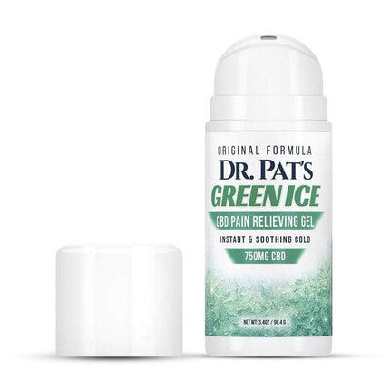 Dr. Pat's Green Ice CBD Pain Cream.