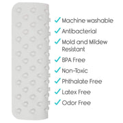VIVE 26" Oval Bath Mat