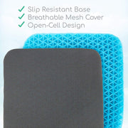 VIVE: HONEYCOMB GEL SEAT CUSHION
