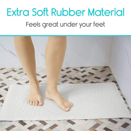 VIVE 26" Oval Bath Mat