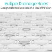 VIVE 26" Oval Bath Mat