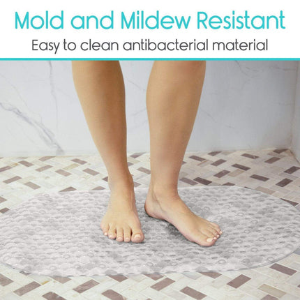 VIVE 26" Oval Bath Mat