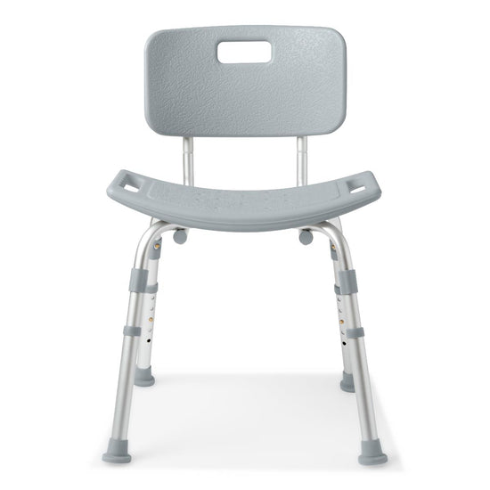 Medline Shower Chair with Back 400LB Capacity