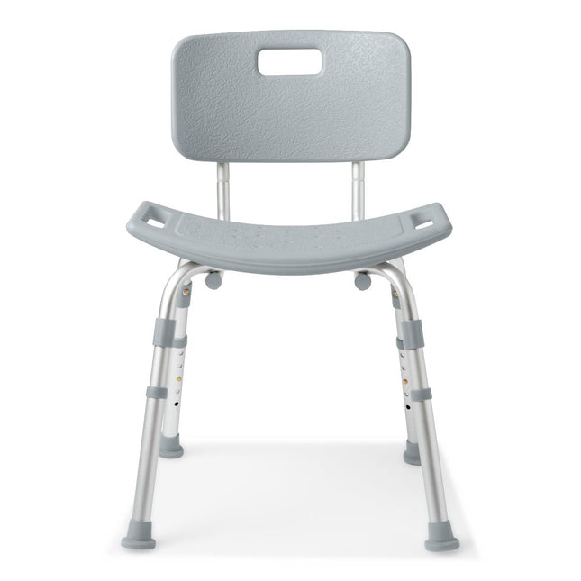 Medline Shower Chair with Back 400LB Capacity