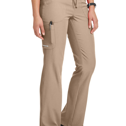 Reliance 3-Pocket Mid-Rise Straight Leg Scrub Pant NEW KHAKI