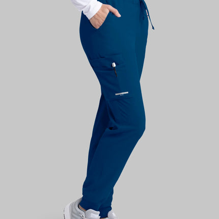 Theory 4-Pocket Mid-Rise Jogger Scrub Pant Navy