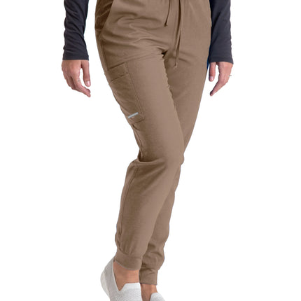 Theory 4-Pocket Mid-Rise Jogger Scrub Pant KHAKI