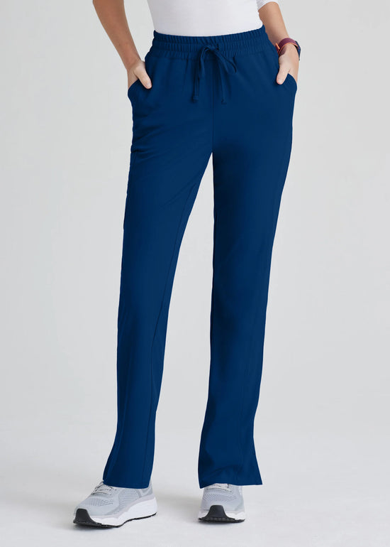 Gamma 6-Pocket Mid-Rise Tapered Leg Scrub Pant NEW ROYAL