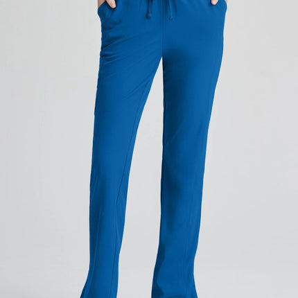 Gamma 6-Pocket Mid-Rise Tapered Leg Scrub Pant NEW ROY
