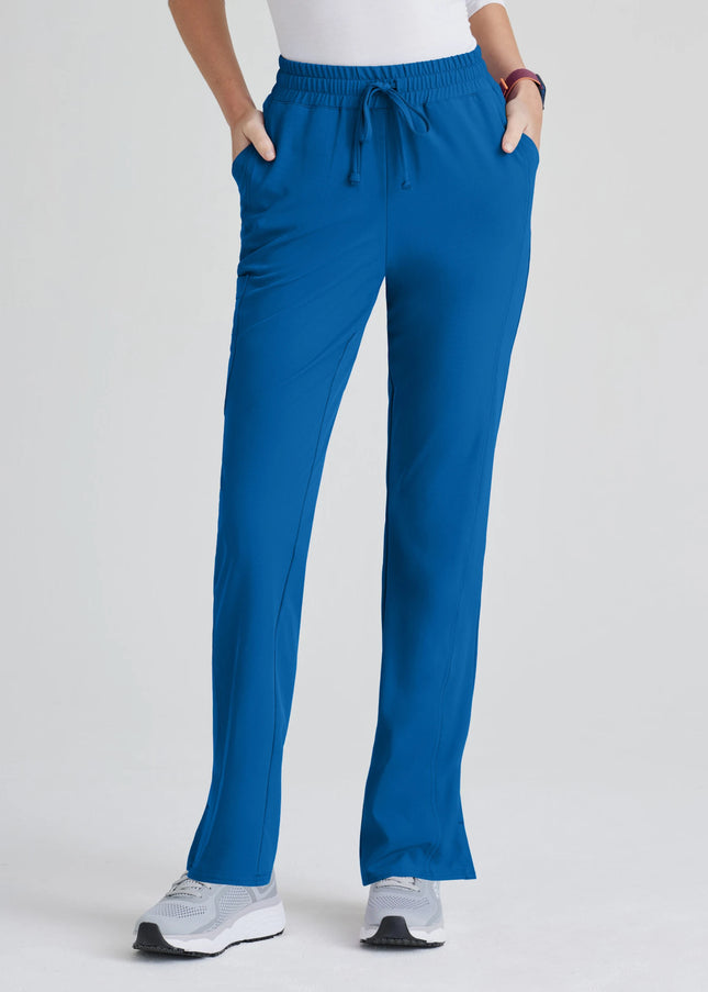 Gamma 6-Pocket Mid-Rise Tapered Leg Scrub Pant NEW ROY