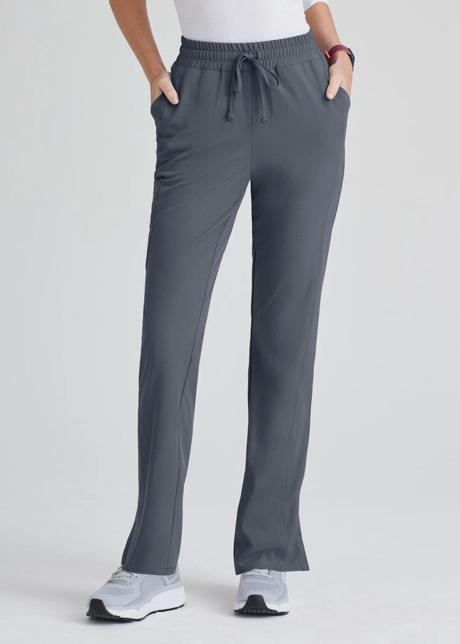 Gamma 6-Pocket Mid-Rise Tapered Leg Scrub Pant