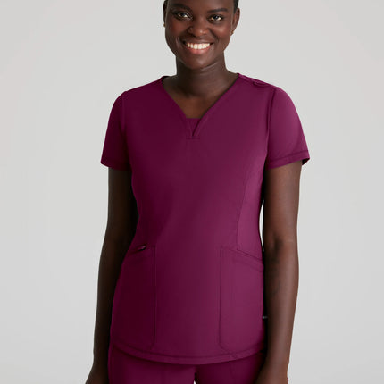 Serene 3-Pocket V-Neck Top