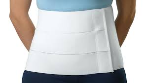 Medline: 9" Premium Tri-Panel Abdominal Binder