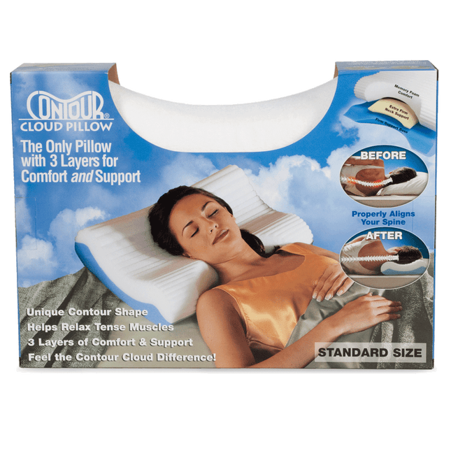 Contour Cloud Cervical Pillow.