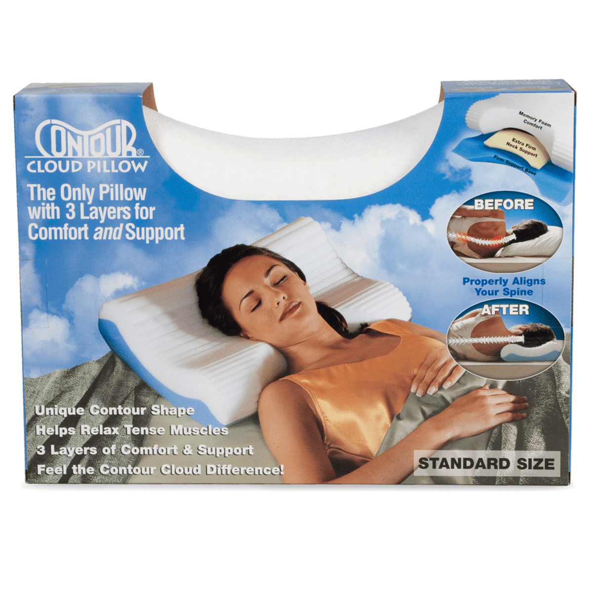 Contour Cloud  Pillow