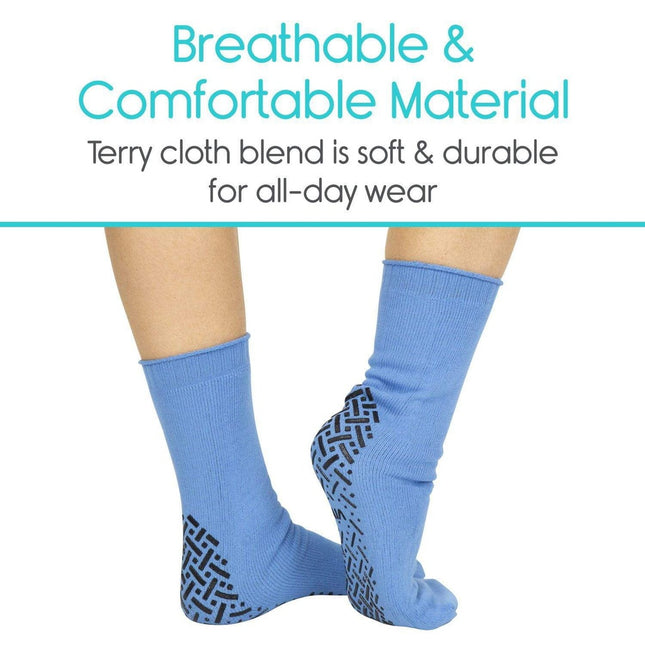 Vive non slip socks 6/pack
