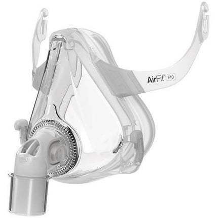 ResMed AirFit F10 Full Face CPAP Mask Without Headgear - USA Medical Supply