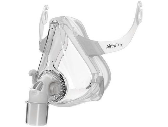 ResMed AirFit F10 Full Face CPAP Mask Without Headgear.