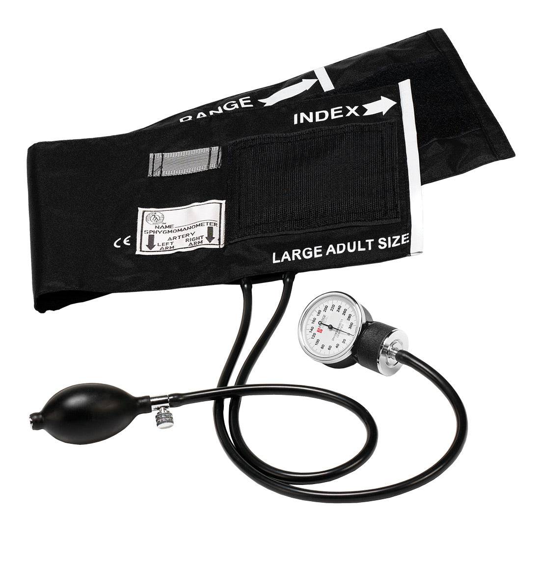 Premium Large Adult Aneroid Sphygmomanometer Nursing Manual