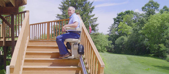 Bruno Elite Outdoor Stairlift