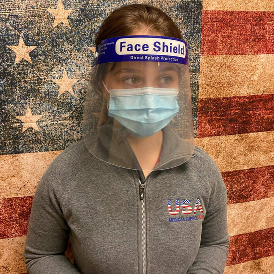 (1) Protective Professional Face Shields