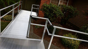 NEW EZ Access Solid Aluminum Handicap Ramp with Professional Installation.