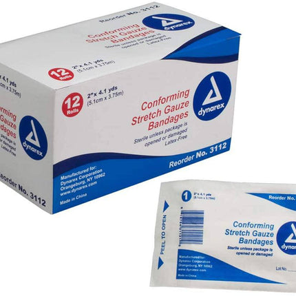Conforming Stretch Guaze Bandages.