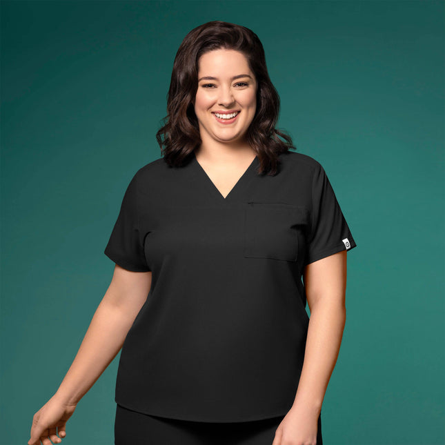 Women's Thrive V-Neck Tuck-In Scrub Top.