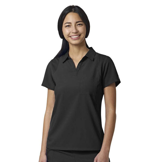 Women's Collar Scrub Top.