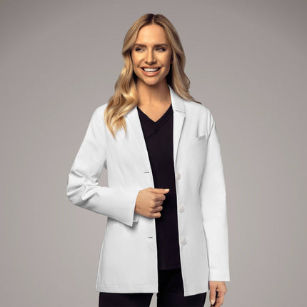 Women's 28 Inch Doctors Coat - USA Medical Supply 
