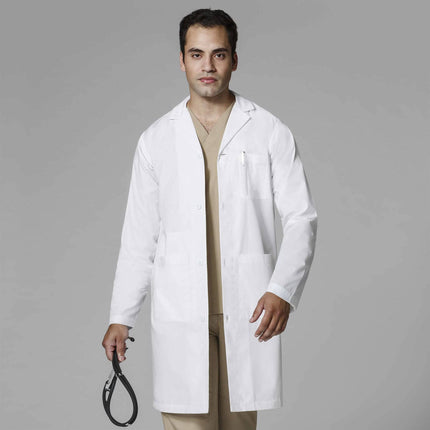 Men's Long Lab Coat - USA Medical Supply 