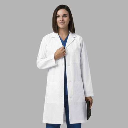 Women's Long Lab Coat - USA Medical Supply 