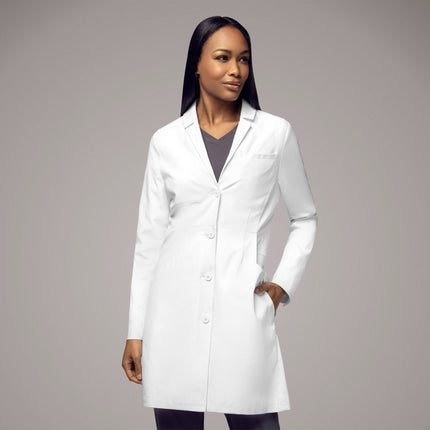 Women's 35 Inch Doctors Coat - USA Medical Supply 